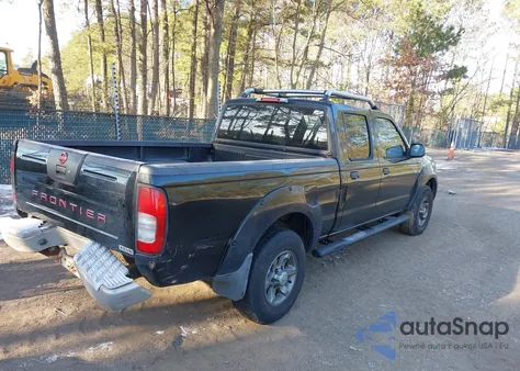 2004 Nissan Frontier Xe-V6 from USA, damaged, VIN 1N6ED29X34C407706